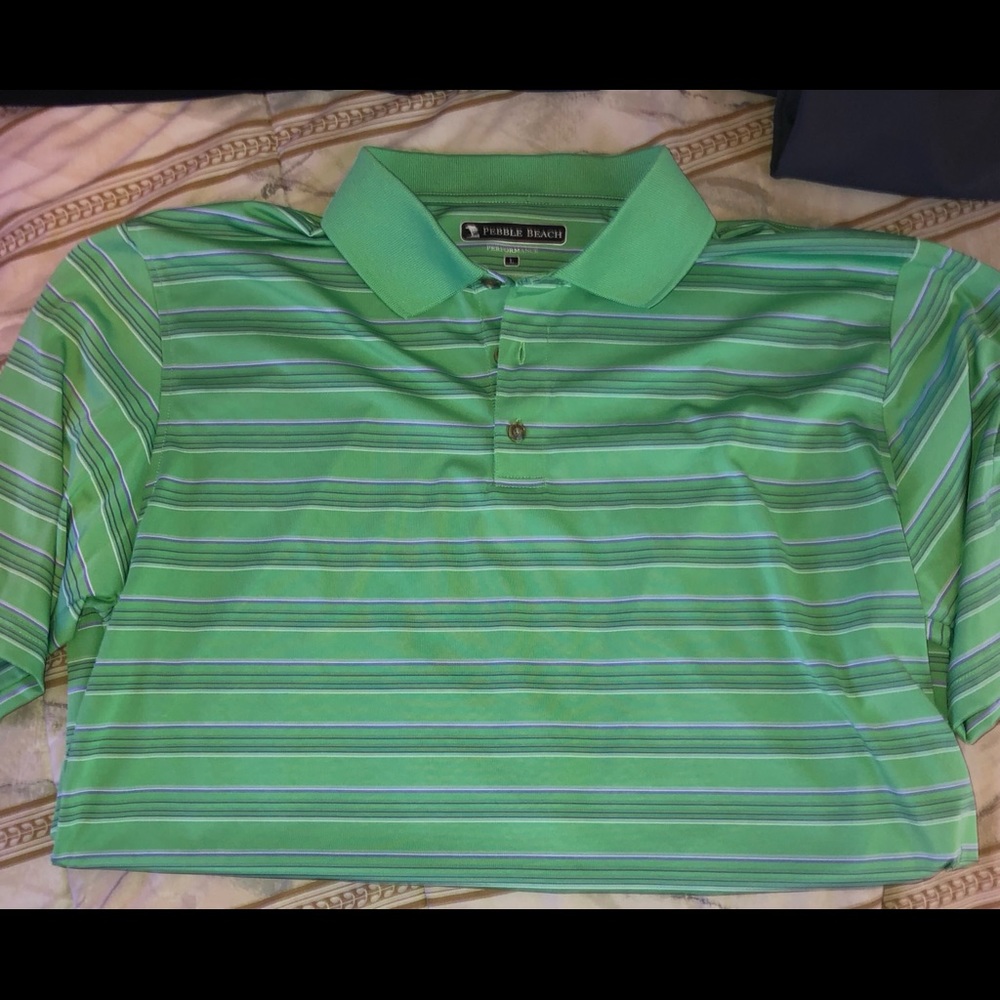 Pebble Beach golf polo